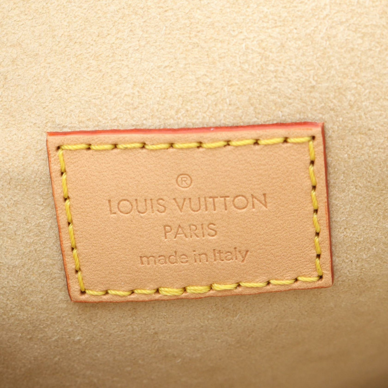 路易威登 Saumur BB 單肩手提包 M46740 Monogram 帆布棕色二手女士-3