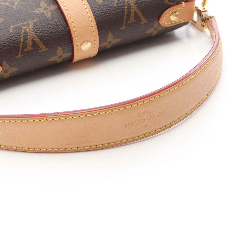 路易威登 Saumur BB 單肩手提包 M46740 Monogram 帆布棕色二手女士-4