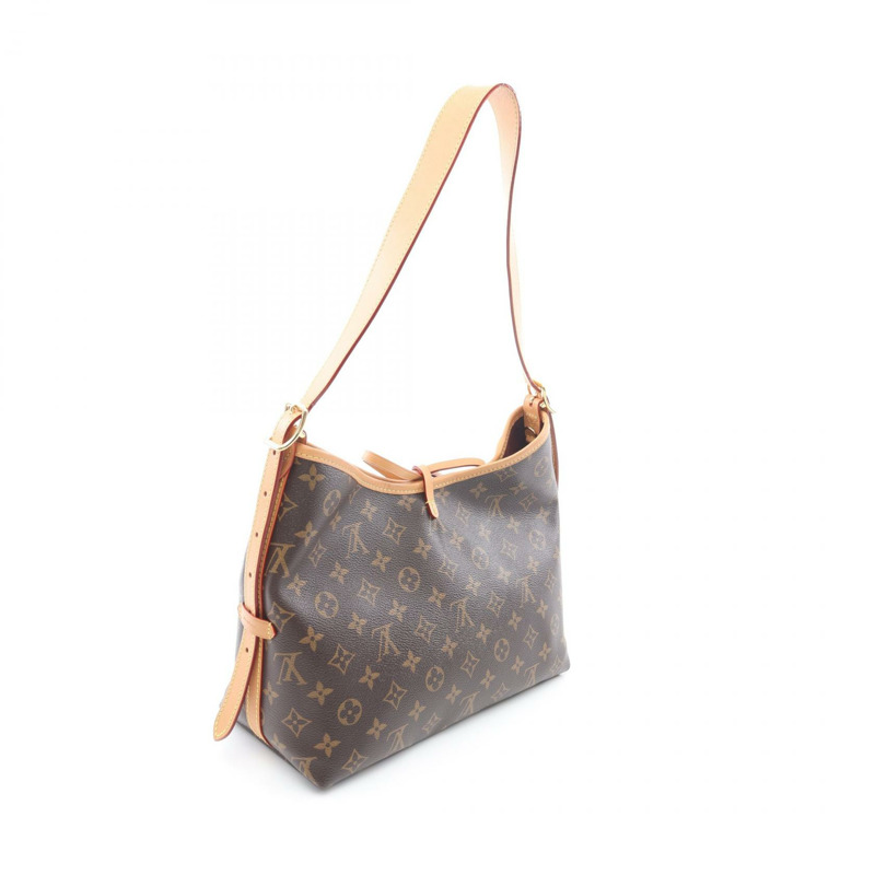 路易威登 Carryall NM PM 單肩包 M46203 Monogram 帆布皮革二手 LV-1