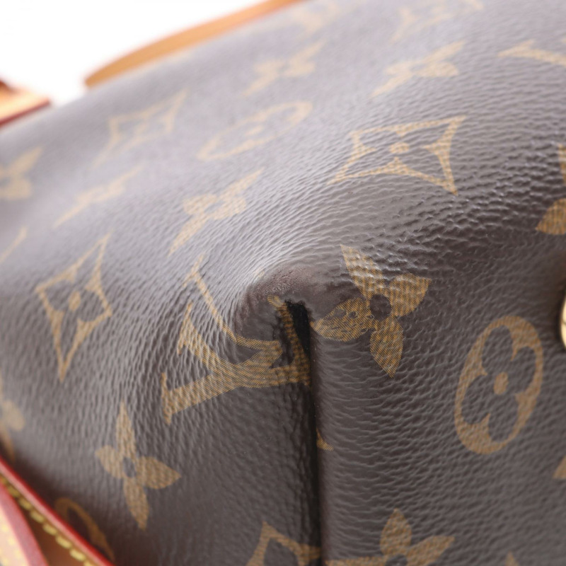 路易威登 Carryall NM PM 單肩包 M46203 Monogram 帆布皮革二手 LV-5