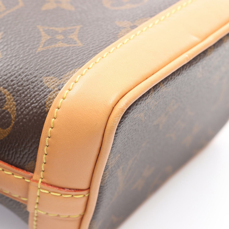 路易威登 Nano Noe 單肩手提包 M81266 Monogram 帆布皮革二手 LV-5