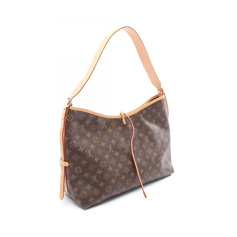 路易威登 Carryall NM MM 單肩包 M46197 Monogram 帆布皮革二手 LV-1
