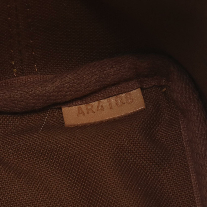 路易威登 Nano Noe 單肩包 M41346 Monogram 帆布皮革棕色二手 LV-4