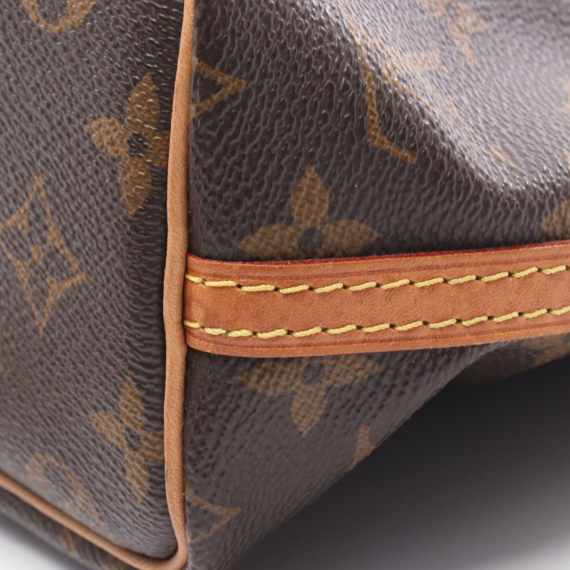 路易威登 Nano Noe 單肩包 M41346 Monogram 帆布皮革棕色二手 LV-7