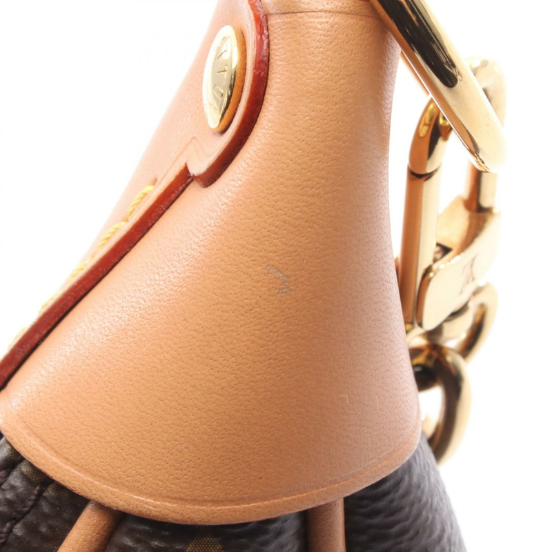 路易威登 Loop Chain 單肩背包 M81098 Monogram 帆布皮革棕色二手-5