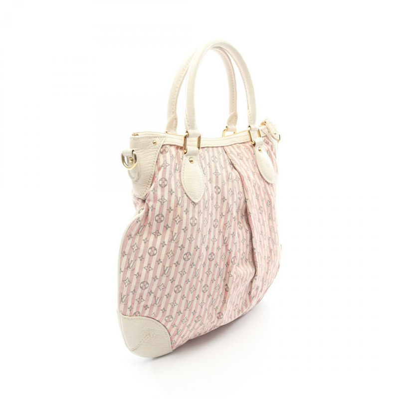 路易威登 Marina PM 單肩手提包 M95495 Monogram mini Lin 紅色/米色 二手-1