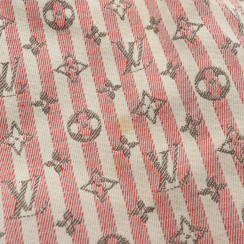 路易威登 Marina PM 單肩手提包 M95495 Monogram mini Lin 紅色/米色 二手-9