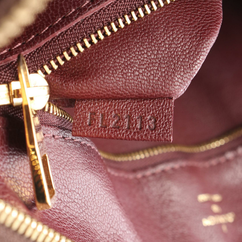 路易威登 Lockit MM 手提包 M40606 Monogram 皮革棕色二手女士-4