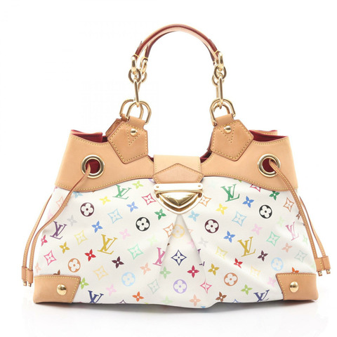路易威登 Ursula 手提包 M40123 Monogram 多色帆布皮革二手 LV