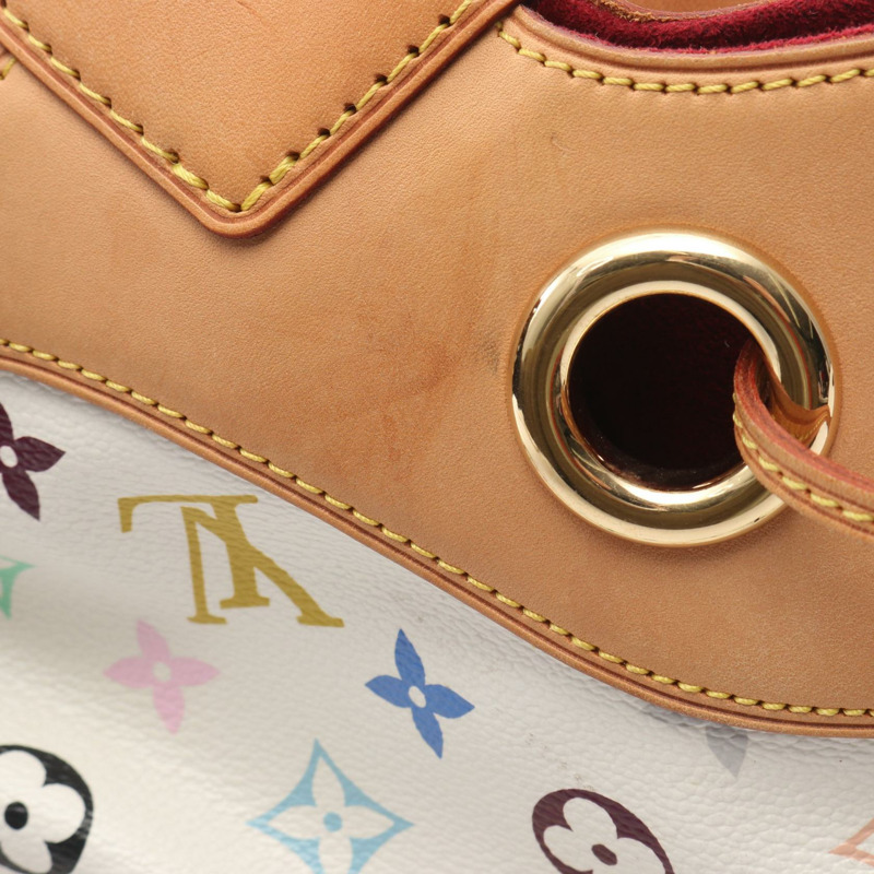 路易威登 Ursula 手提包 M40123 Monogram 多色帆布皮革二手 LV-9