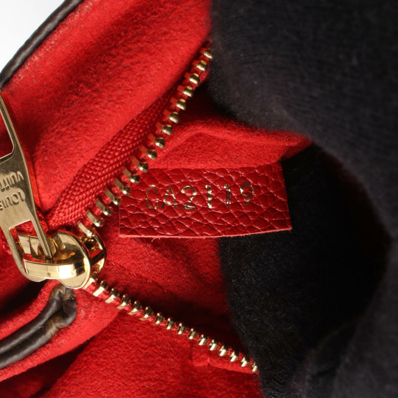 路易威登 Saint Placide 鏈條單肩背包 M43713 Monogram 皮革 Cerise 二手-4