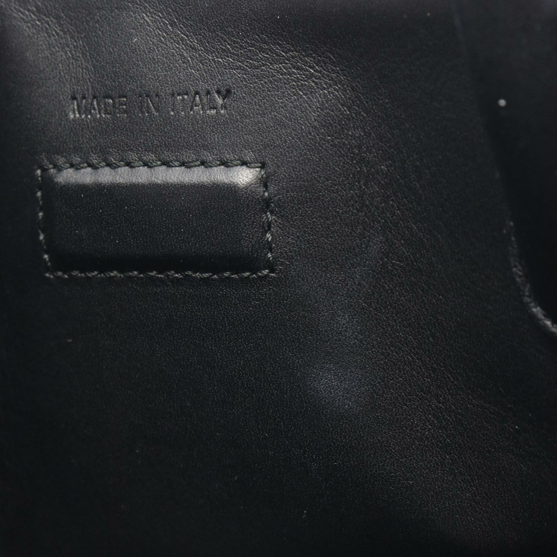 Christian Dior DIOREVER 黑色皮革肩斜背包，二手女款-5