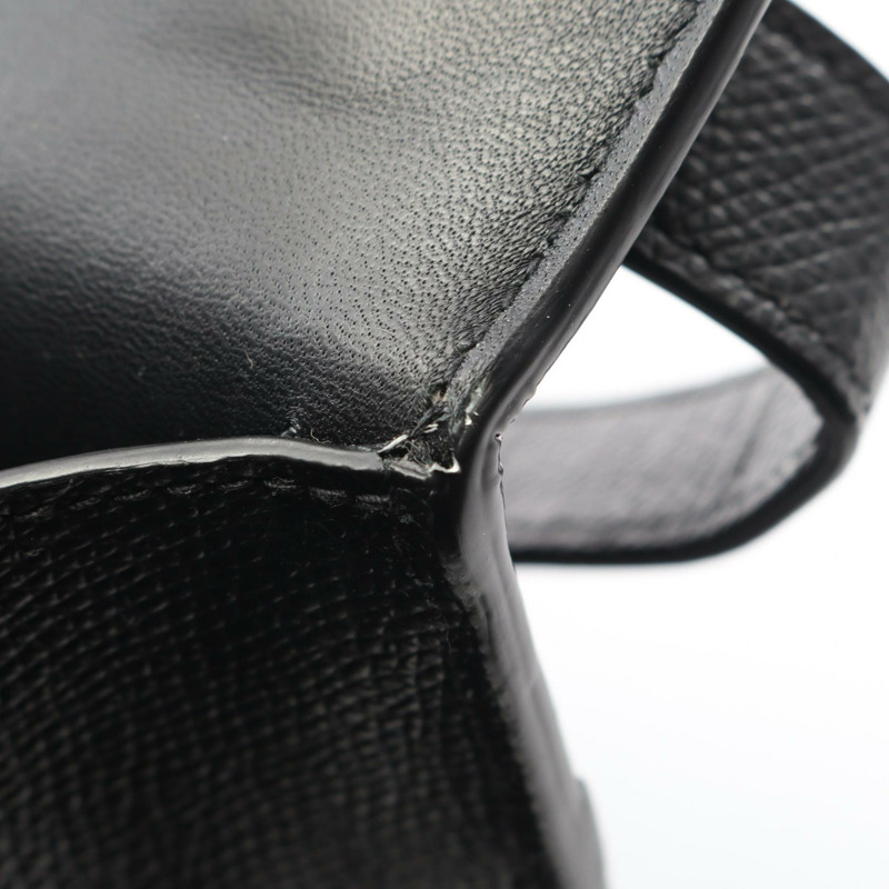 Christian Dior 30 MONTAIGNE 肩斜背包 M9203SBAV 黑色皮革二手-5