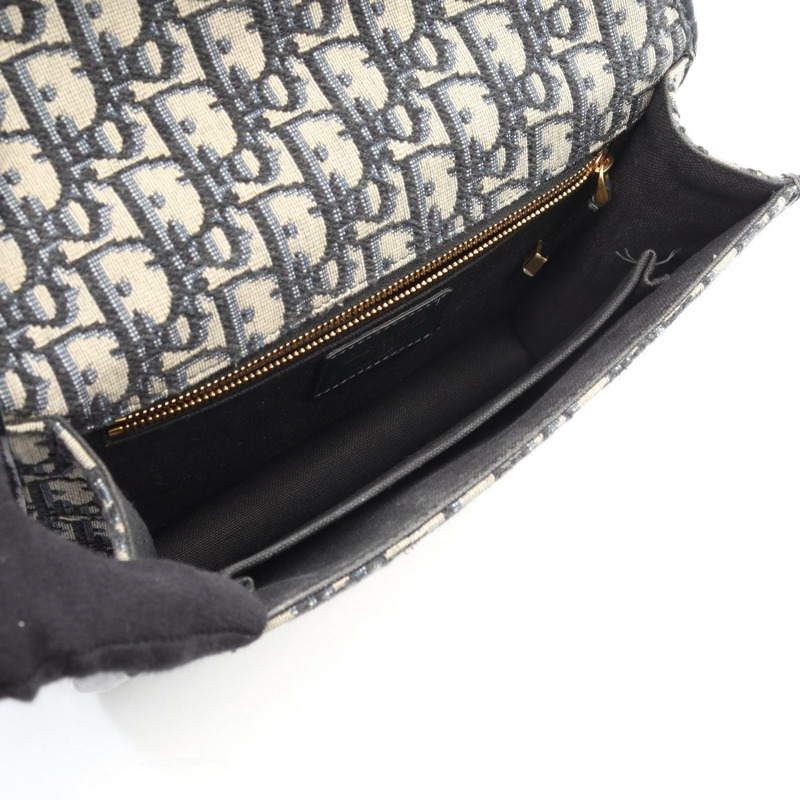 Christian Dior 30 MONTAIGNE Oblique Jacquard 肩背包 M9234UTZQ-M928 海軍藍-2