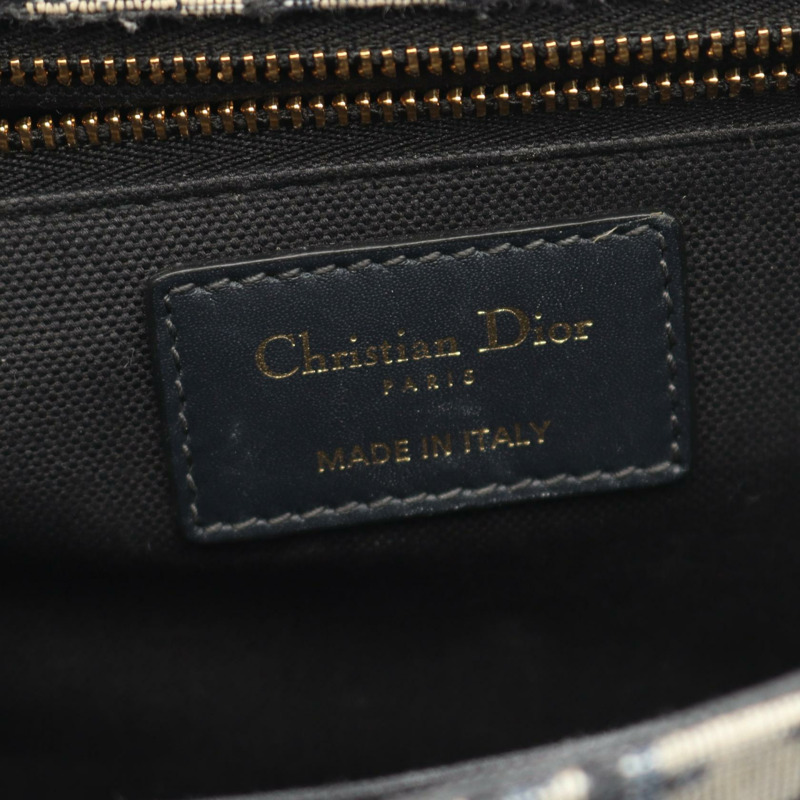 Christian Dior 30 MONTAIGNE Oblique Jacquard 肩背包 M9234UTZQ-M928 海軍藍-3