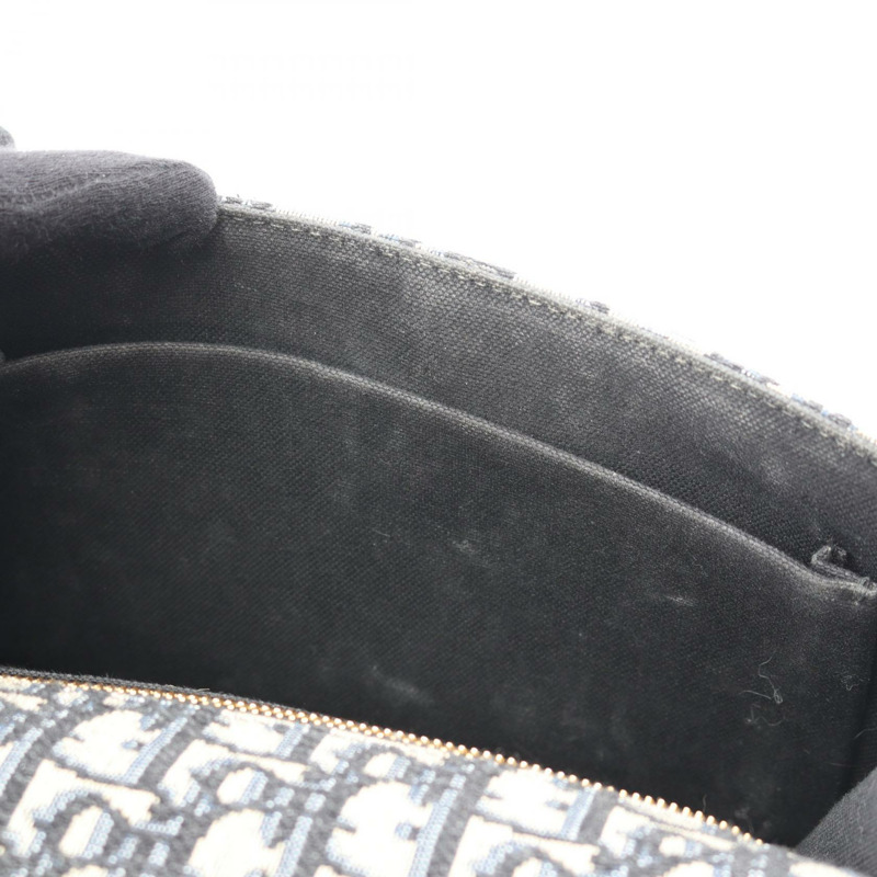 Christian Dior 30 MONTAIGNE Oblique Jacquard 肩背包 M9234UTZQ-M928 海軍藍-4