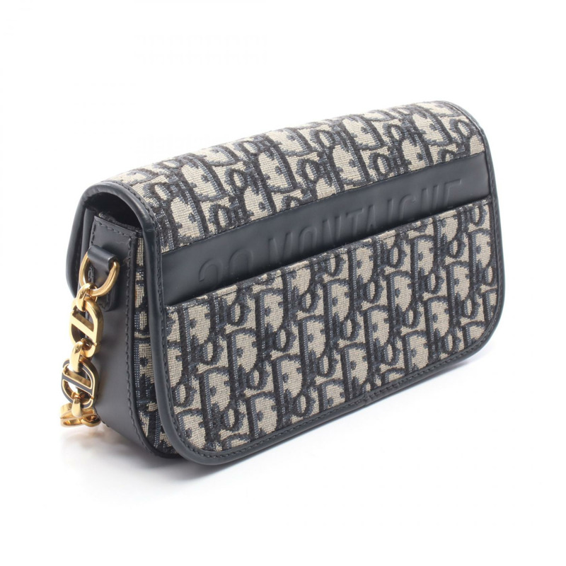 Christian Dior 30 MONTAIGNE Oblique 斜背肩包 M9260UTZR-M928 海軍藍-1