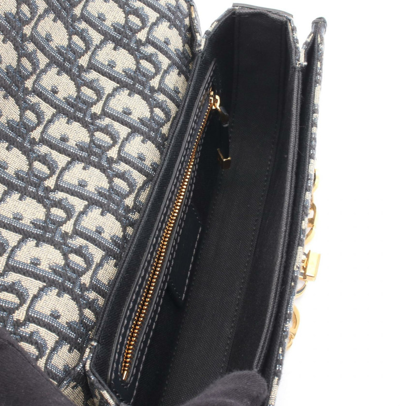 Christian Dior 30 MONTAIGNE Oblique 斜背肩包 M9260UTZR-M928 海軍藍-2