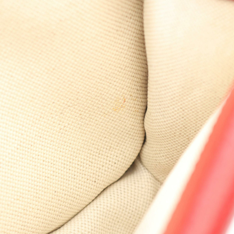 GUCCI Dionysus 鏈條單肩包 400249 皮革 紅色 二手 女士-4