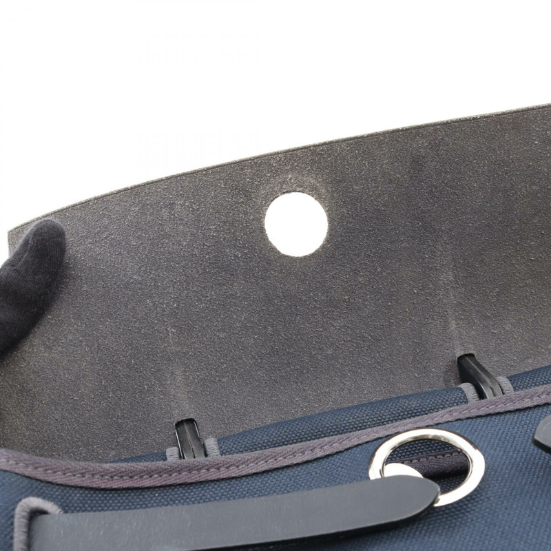 HERMES Herbag Zip a dos PM Retourne 背包包 H077784CKAB 帆布皮革 SHW-8