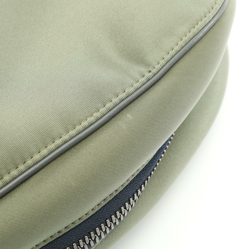 Christian Dior Sacai 馬鞍腰包 尼龍皮革 卡其色 海軍藍 橘色-6