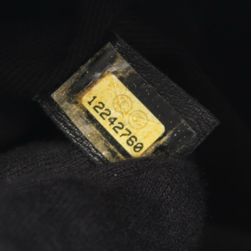 香奈兒巴黎紐約系列托特包 A33100 尼龍皮革 黑色 SHW 二手 CC-4