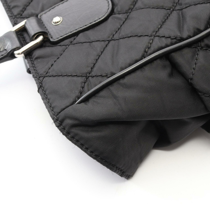 香奈兒巴黎紐約系列托特包 A33100 尼龍皮革 黑色 SHW 二手 CC-6
