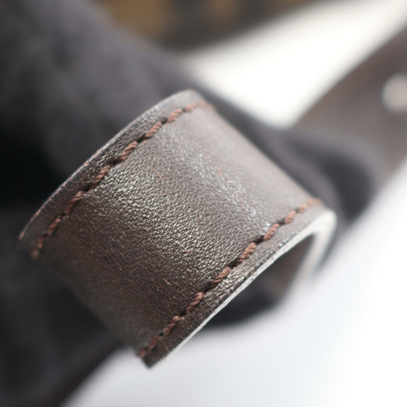 FENDI Mamma 水桶肩包 26325 帆布皮革棕色二手女款-4