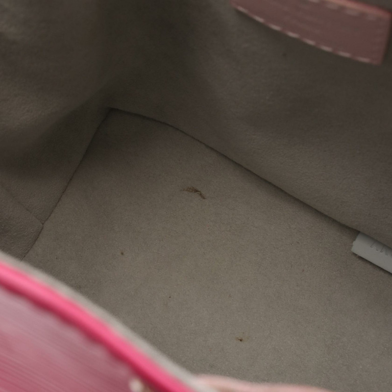 路易威登 Nano Noe 單肩包 M42502 Epi 皮革 粉紅色/藍色 二手 女士 LV-5