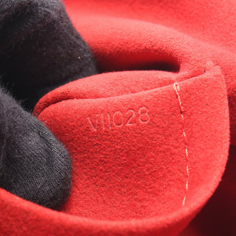 路易威登 Saleya PM 手提包 N51183 Damier 帆布皮革 Ebene 二手女式-4