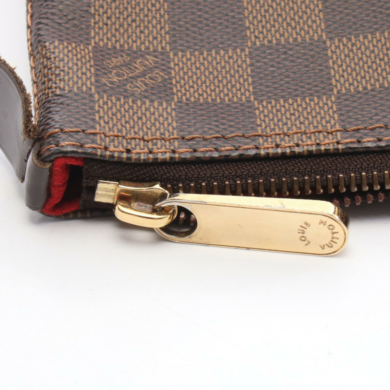 路易威登 Saleya PM 手提包 N51183 Damier 帆布皮革 Ebene 二手女式-7
