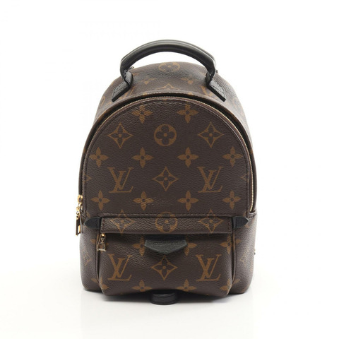 路易威登 Palm Springs 迷你雙肩包 M44873 Monogram 棕色黑色