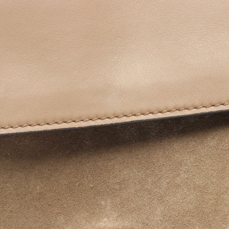 GUCCI Dionysus 鏈條單肩包 400249 麂皮米色 二手 女士-6