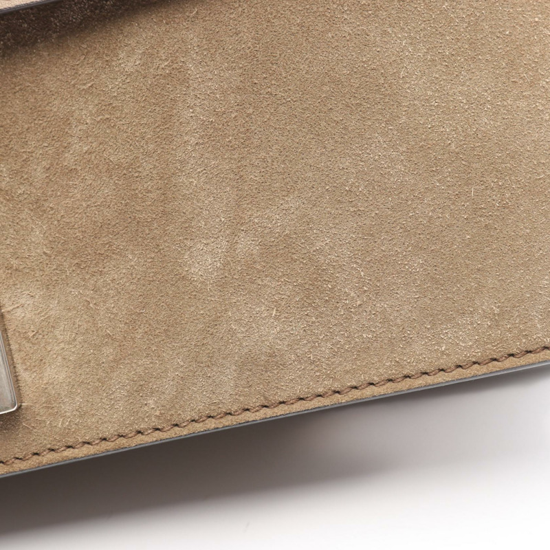 GUCCI Dionysus 鏈條單肩包 400249 麂皮米色 二手 女士-7