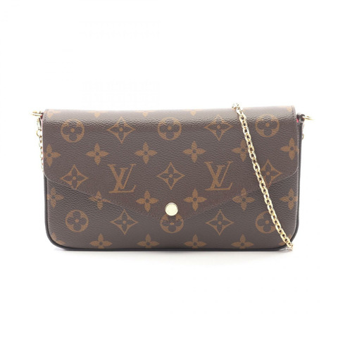 路易威登 Pochette Felicie 鏈條斜背包 M81896 Monogram 二手