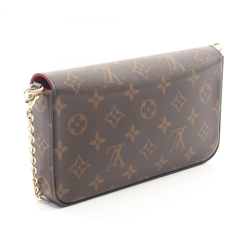 路易威登 Pochette Felicie 鏈條斜背包 M81896 Monogram 二手-1