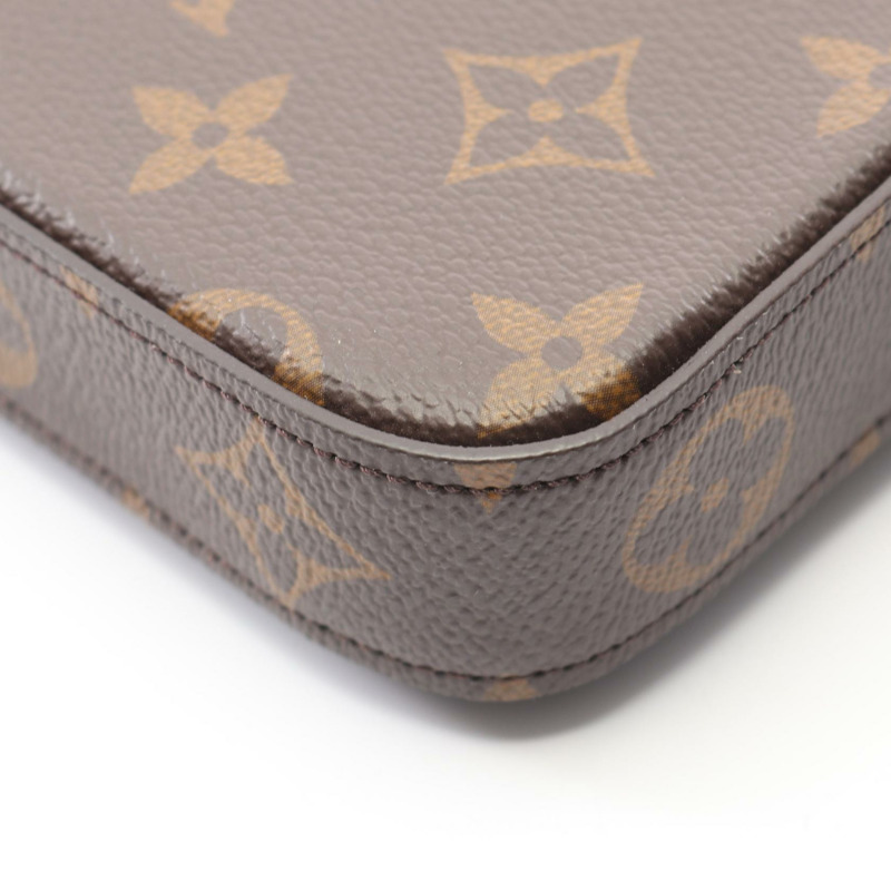 路易威登 Pochette Felicie 鏈條斜背包 M81896 Monogram 二手-5
