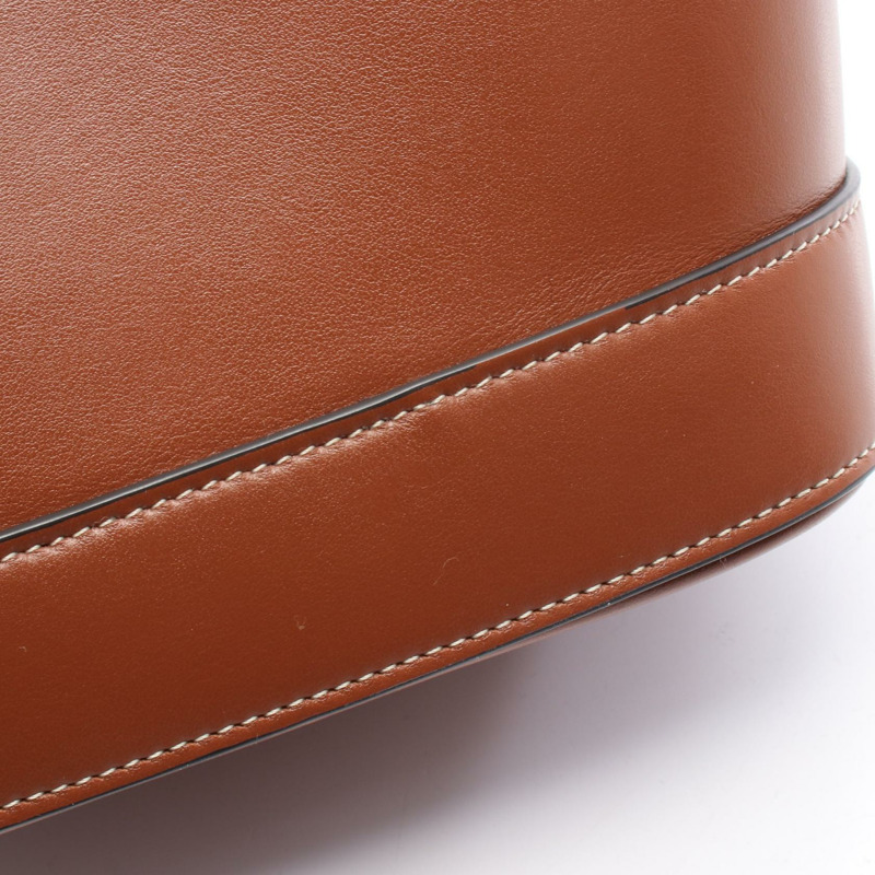 CELINE 小號 Cuir Triomphe 斜背包 113783DU3 棕色皮革-4