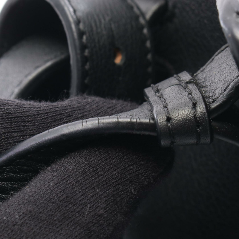 LOEWE HAMMOCK SMALL 單肩手提包 387.30.S35 黑色皮革 二手 女士-4