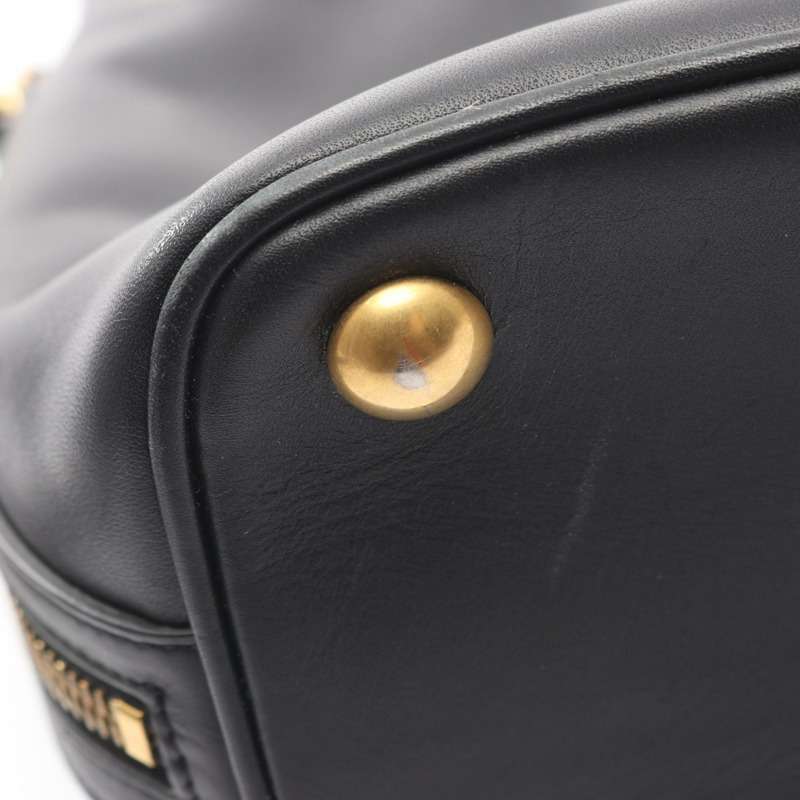 SAINT LAURENT PARIS Emmanuelle 肩斜背包 340240 皮革 BK 二手-8