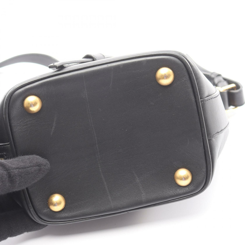 SAINT LAURENT PARIS Emmanuelle 肩斜背包 340240 皮革 BK 二手-9