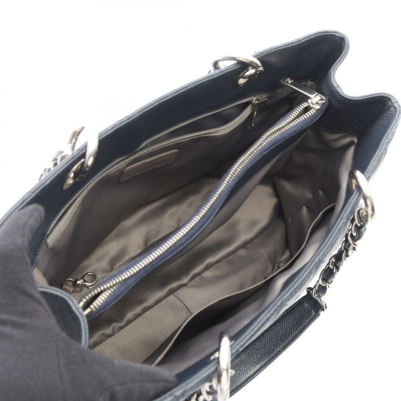 香奈兒 (CHANEL) Matelasse Grand Shopping GST 手提鏈條肩背包 A50995 皮革 SHW-2