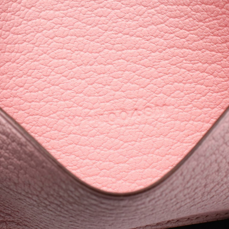 愛馬仕 Bearn 卡包 X 山羊皮粉紅玫瑰櫻花圖案 SHW 二手女士-4