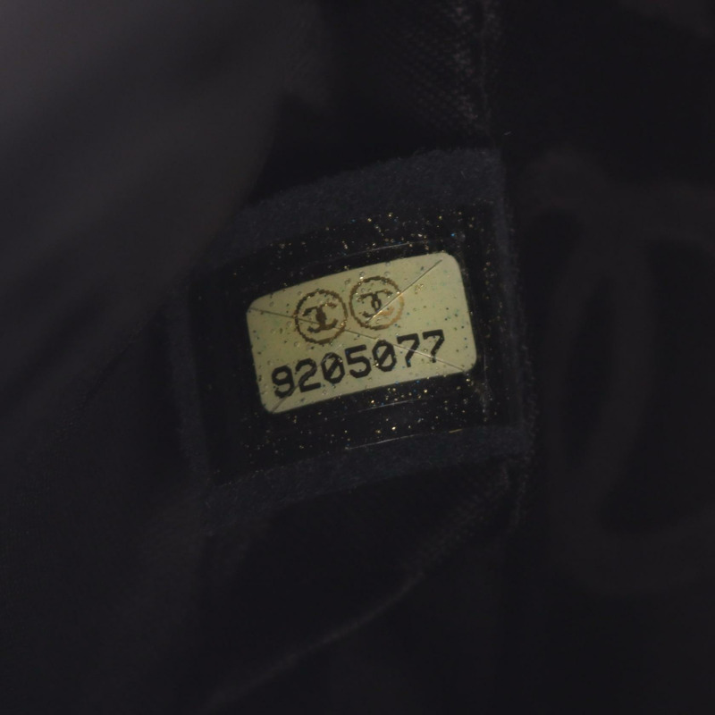 香奈兒 (CHANEL) 野性縫線手提包,黑色皮革,二手,女士,金色五金,CC標誌,Coco-4