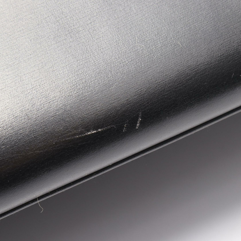 愛馬仕 Kelly 32 單肩背包 V 型盒裝小牛皮黑色金色五金二手女款-10