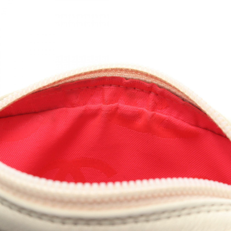 香奈兒 Cambon 系列小號肩背包 A25177 皮革 白色 黑色 二手 女士 SHW-6