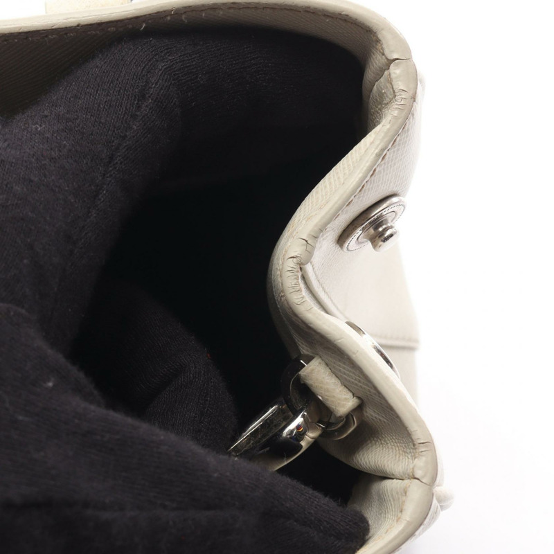 PRADA SAFFIANO LUX 迷你 Galleria 單肩斜背包 BN2842 皮革 二手-4