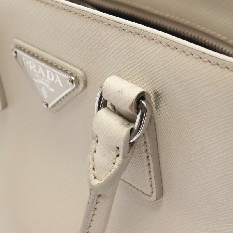 PRADA SAFFIANO LUX 迷你 Galleria 單肩斜背包 BN2842 皮革 二手-9