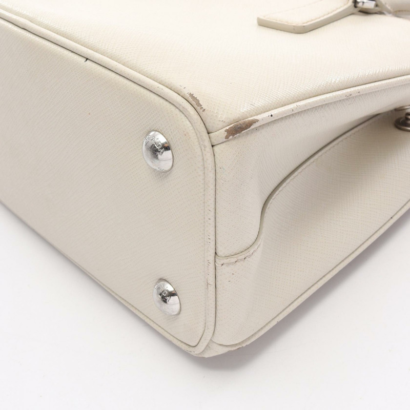 PRADA SAFFIANO LUX 迷你 Galleria 單肩斜背包 BN2842 皮革 二手-10