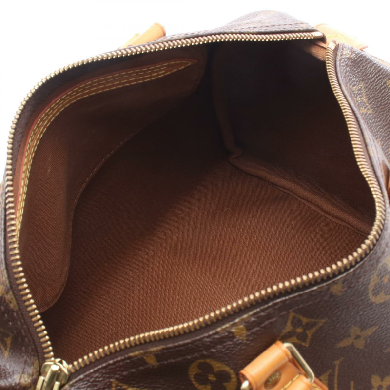 路易威登 Speedy 30 手提包 M41526 Monogram PVC 帆布皮革棕色二手 LV-2
